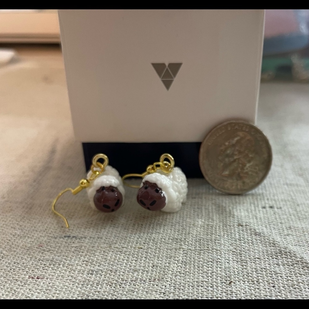 Sheep earrings
